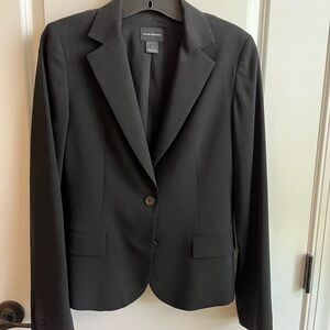 Club Monaco Black Women's Single-Button Blazer